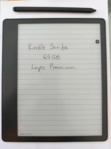 kindle scribe de 64GB com lapis premium
