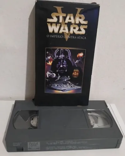 Vhs Starwars V legendado original Tenho video foto testado sem mofo top!