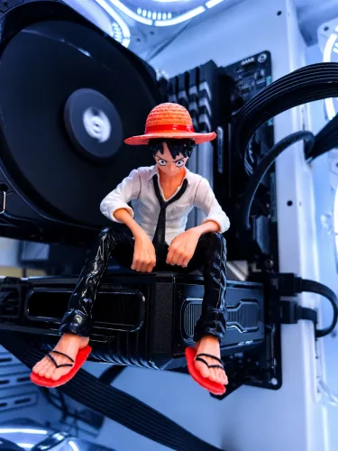 Action Figure Luffy One Piece - Novo!