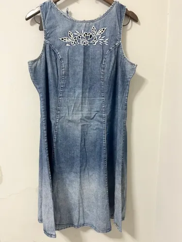 Vestido em jeans femenino kokid veste G