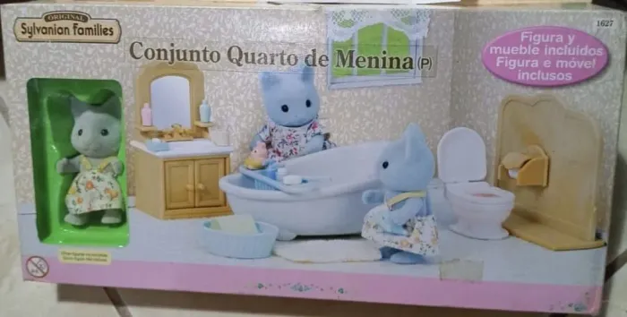 Sylvanian Families conjunto quarto de menina