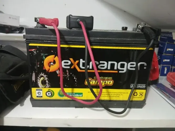 Bateria 110Ah Usada - 2 Ultimas Peças - Ótimo Estado