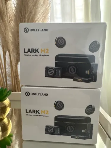 Microfone Hollyland lark m2 COMBO - novo lacrado