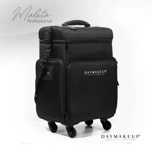 MALETA PROFISSIONAL DAYMAKEUP 4 RODAS