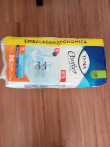Fralda tena confort tamanho M incontinência severa 26 unidades