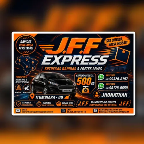 " J.J.F.Entrega de mercadorias "