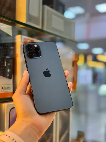 IPHONE 12 PRO MAX 128GB BATERIA EM 77% AZUL