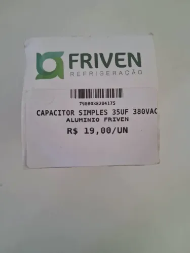 CAPACITOR SIMPLES 35UF 380 VAC