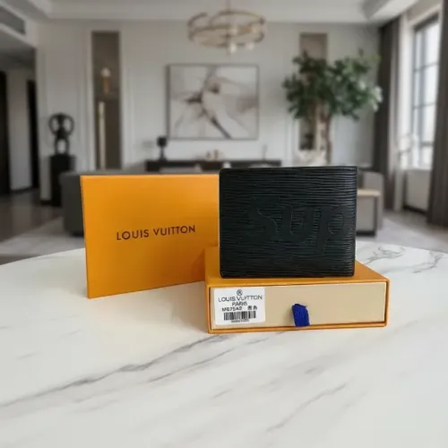 Carteira Louis Vuitton x Supreme - Preta - Nova / Excelente estado