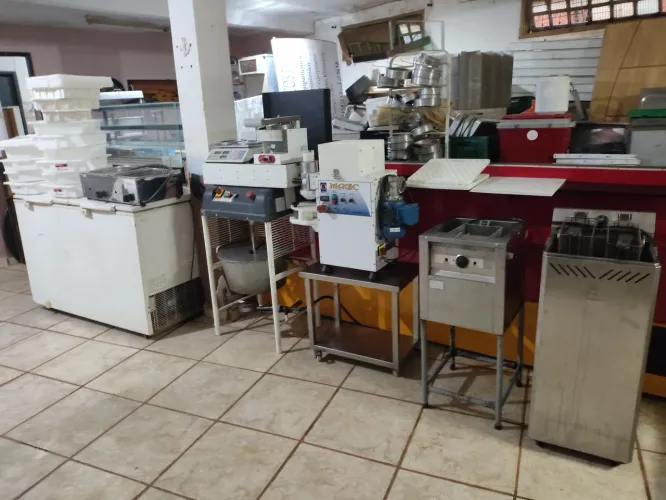Equipamentos produção salgados 