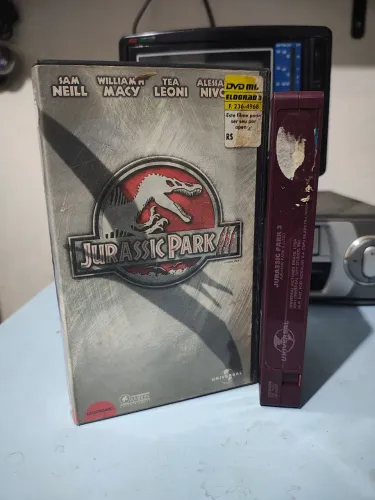 Vhs Jurassic Park 3 original