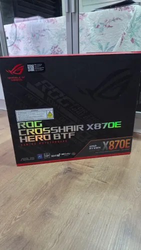 PLACA MÃE ASUS ROG CROSSHAIR X870E HERO BTF