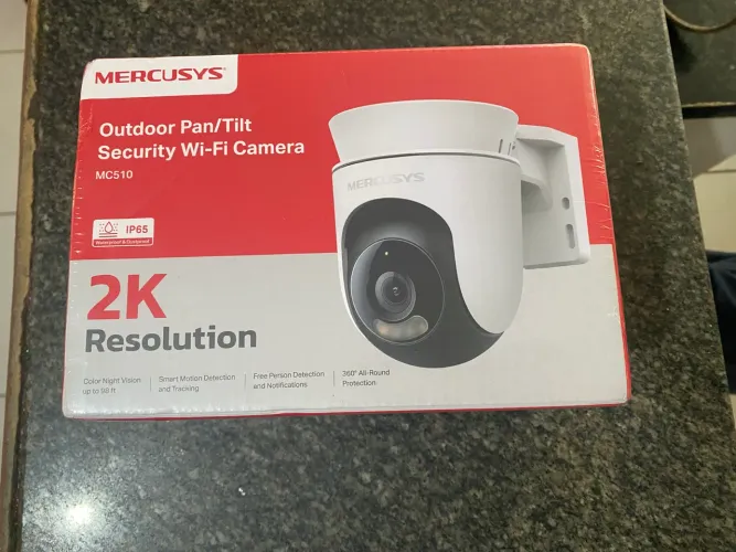 Câmera Segurança Mercusys MC510 Wifi