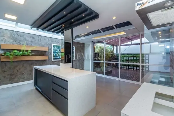 Casa alto padrão em condomínio fechado com 4 dormitórios semi mobiliada, para alugar, 325