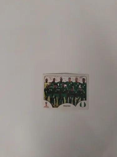 Estou vendendo essa figurinha por R$ 5,00, é da seleção da Nigéria da Copa de 2018!!