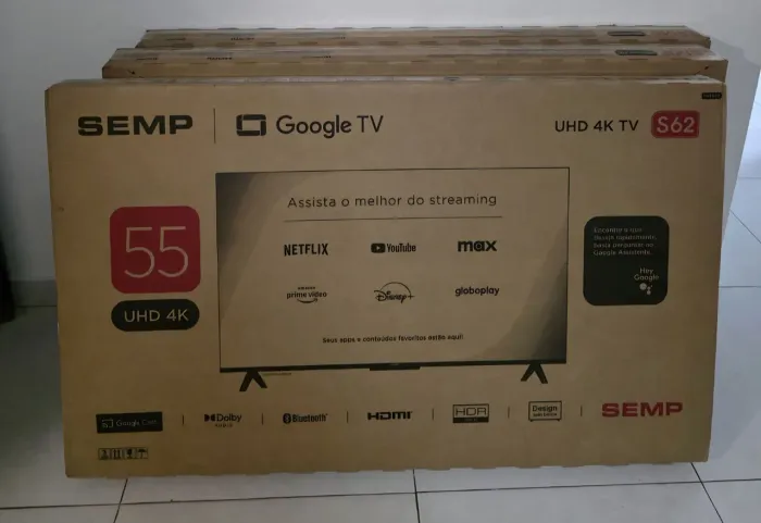 SMART UHD 4K SEMP 55 POLEGADAS 