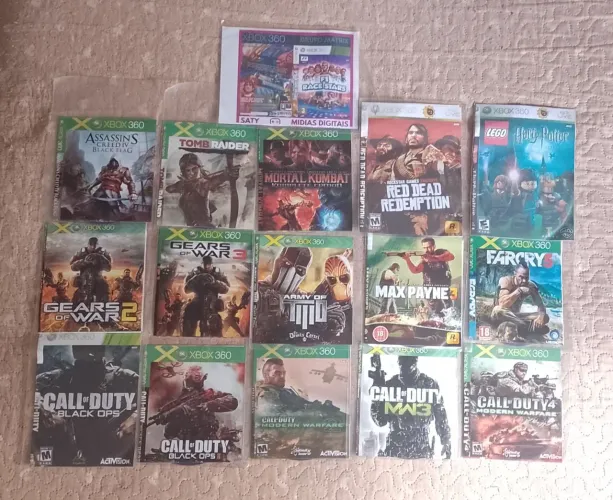 CDs para Xbox 360  (NOVOS)  TODOS APENAS R$99  