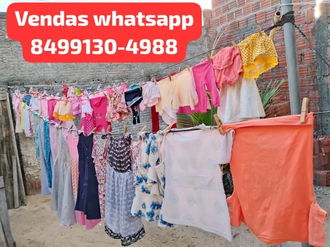 Lote Roupas menina 51 peças