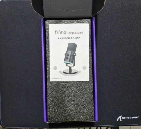 MICROFONE FIFINE AM8 | NOVO SO RETIRADO PARA FOTOS E TESTES