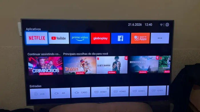 Televisão Philco 55 polegadas smart