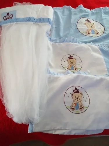 Kit berço 5. peças menino 