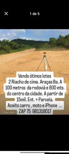 Lotes x terreno oportunidade