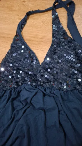 Blusa Preta frente única