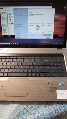 Notebook HP core i3 Windows 10 pro