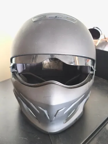 Capacete Escorpiao + Viseira + Frente Destacável