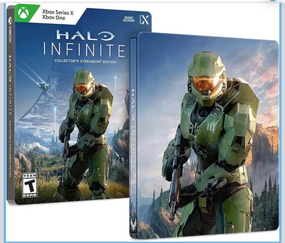 Halo Infinite Edição de Colecionador Steelbook (XBox Series S/XBox One)
