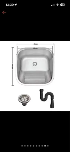 Tanque inox novo