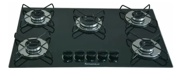 Cooktop 5 Bocas Premium