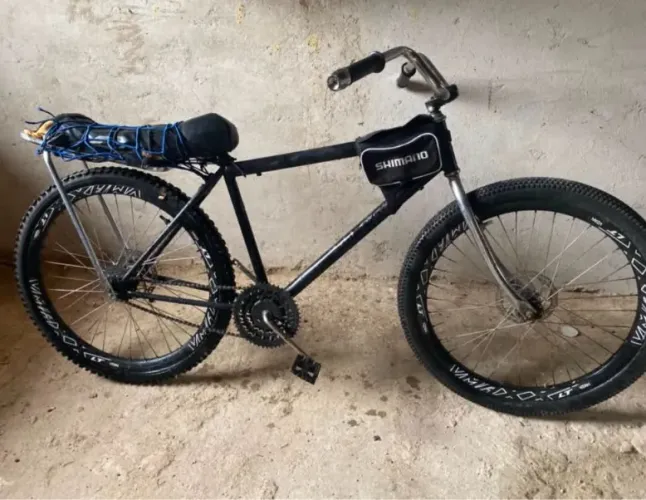 Bicicleta montadinha