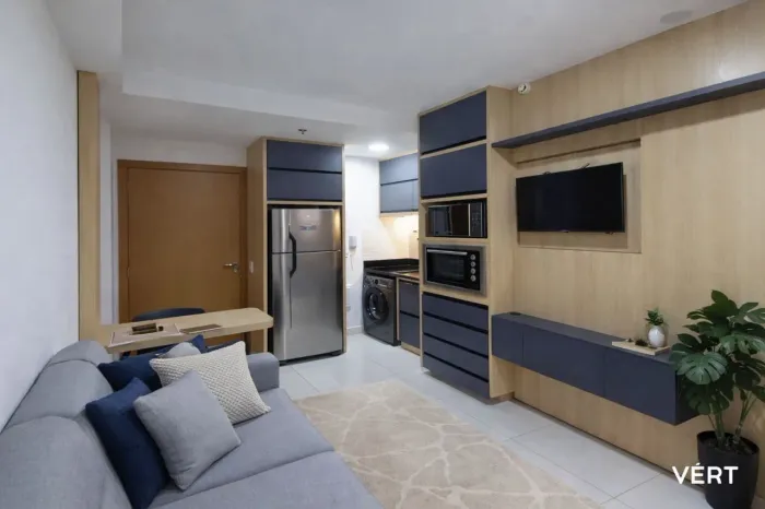 Apartamento 1 quarto | Mobiliado | Venice Park 