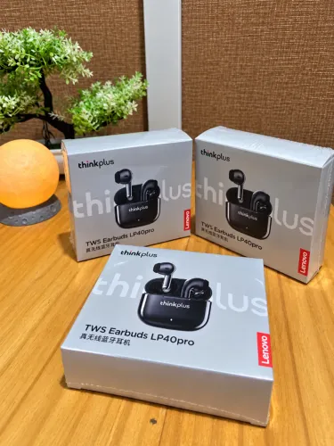Fone Lenovo Thinkplus LP40 Pro Bluetooth TWS | Novo Lacrado