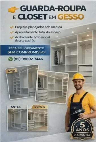 GUARDA ROUPA e CLOSETS