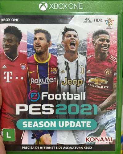 Pes 21 Mídia Física Xbox One/Series