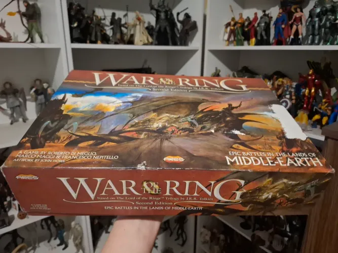 Board Game War of the Rings em Inglês Importado Jogo de tabuleiro