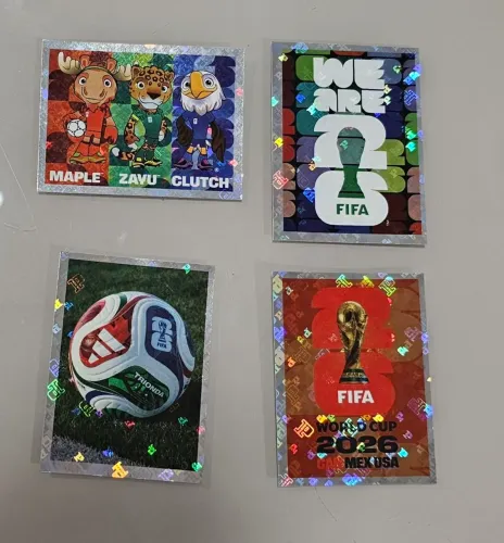 Figurinhas especias fwc da copa