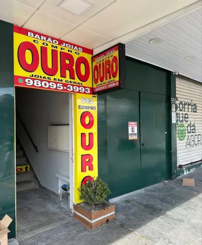 Passa-se o ponto, escritório de compro ouro.