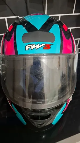 Capacete fox fw3 n° 58