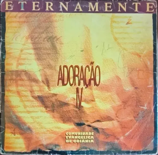 Lp Disco de Vinil Gospel Evangélico Koinonia- Adoração 4 - Eternamente