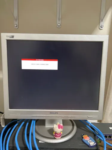 Monitor lcd Philips 150S usado funcionando ok