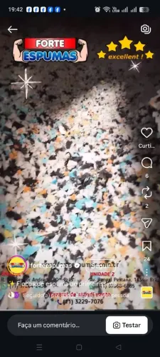 Enchimentos e flocos