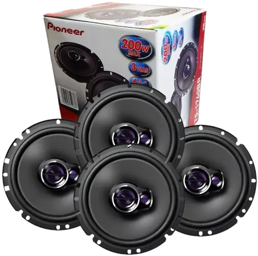 Kit 4 Autofalante Pionner 6" Nova Promoção