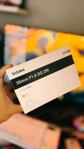 Lente Sigma 35mm F/1.4 DG DN Art para Sony E