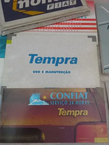 Tempra Raro, Colecionador Manual, completo e Original