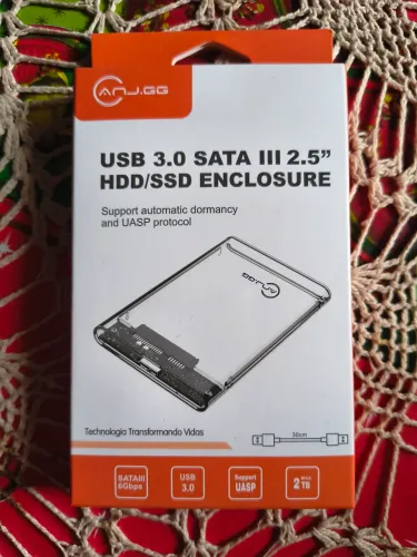USB 3.0 sata 3 de 2.5 HDD SSD case
