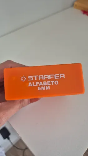 Kit Alfabeto Para Marcação Starfer 5mm