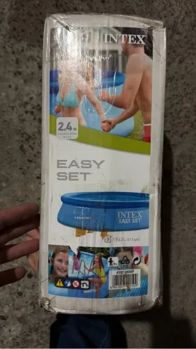 Piscina Inflável Circular Redonda 1942 Litros Easy Set Intex
